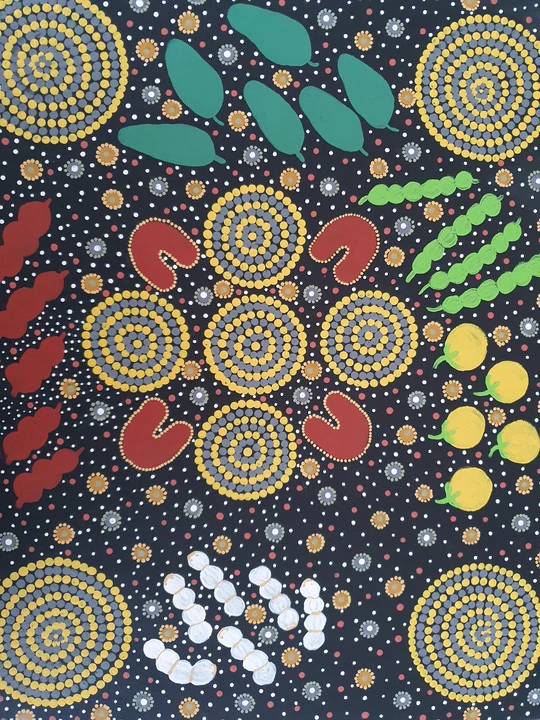 Small image for selecting a larger view of image Women gathering bush tucker