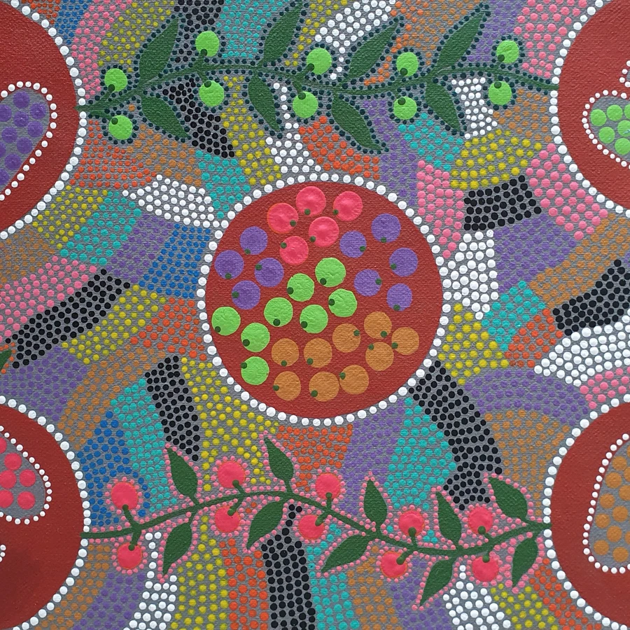 Thumbnail image of artwork: Bush Berries, description: Waiting on information about this artwork.